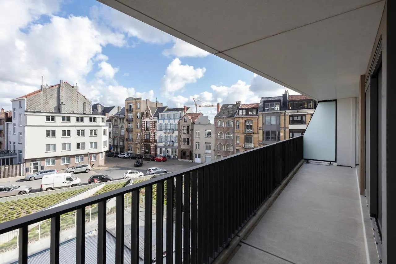 Strand Appartement Met Zwembad Ostend