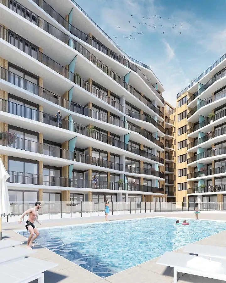 Strand Appartement Met Zwembad Ostend Apartment